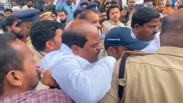 బీజేపీ నేత అందెల శ్రీరాములు ముందస్తు అరెస్ట్