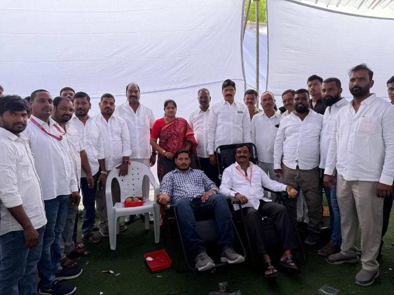 జిల్లెల్‌గూడలో రక్తదాన శిబిరం